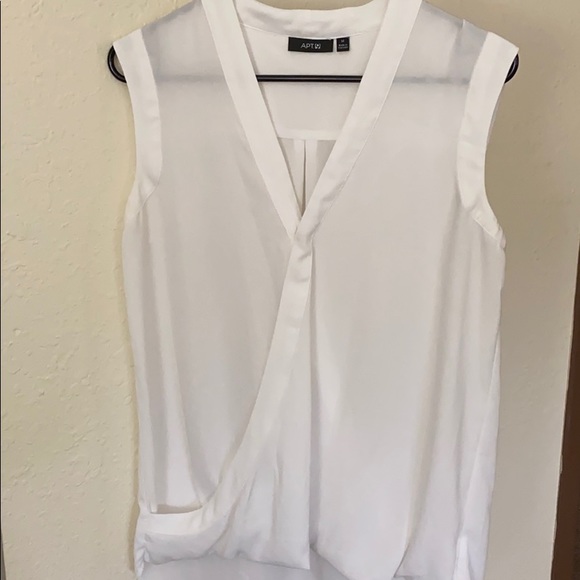 Apt. 9 White Blouse - Picture 1 of 6